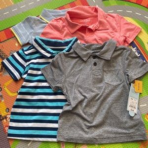 Collared Shirts / Boys / NWT / 4 Pieces